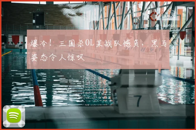 爆冷!三国杀OL某战队憾负,黑马姿态令人惊叹